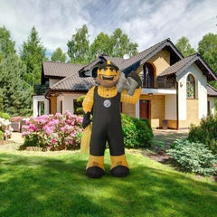 7' NFL Pittsburgh Steelers Steely McBeam Mascot by Gemmy Inflatables