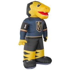 Gemmy Inflatables Inflatable Party Decorations 7' NHL Las Vegas Golden Knights Chance Mascot by Gemmy Inflatables 576068 - 03142