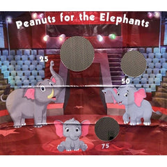 POGO Inflatable Bouncers Feed the Elephants UltraLite Air Frame Game Panel by POGO 754972356428 XIN-PBFRMFE-HB