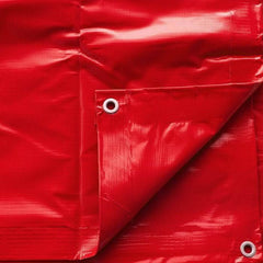 20' x 30' Red Heavy Duty Waterproof PVC Vinyl Tarp by POGO