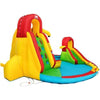 Image of Costway Residential Bouncers Kids Inflatable Water Slide Park with Climbing Wall and Pool by Costway
