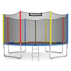 Costway Trampoline 14 Ft Trampoline with Safety Enclosure Net and Ladder Outdoor for Kids Adults by Costway 744119464659 94768025