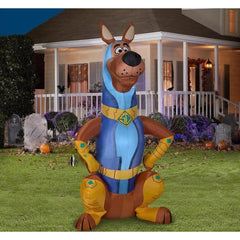 5' Scooby Doo in Super Scoob Costume by Gemmy Inflatables