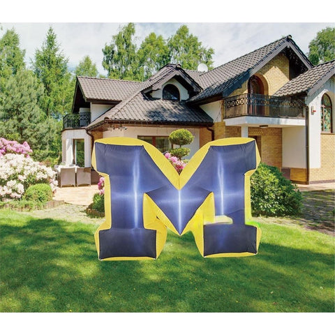 Gemmy Inflatables Inflatable Party Decorations 7' NCAA Michigan Wolverine Big "M" Logo by Gemmy Inflatables 496853 - 171-100-M