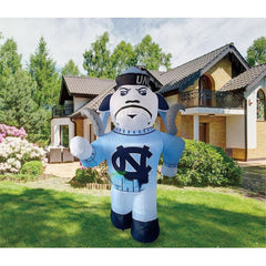 7' NCAA North Carolina Tarheels Rameses Mascot by Gemmy Inflatables
