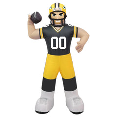 Gemmy Inflatables Inflatable Party Decorations 7 NFL Green Bay Packers Football Player Mascot by Gemmy Inflatables 620474 - 612-100-M