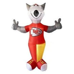 Gemmy Inflatables Inflatable Party Decorations 7' NFL Inflatable Kansas City Chiefs Wolf Mascot by Gemmy Inflatables 526358 - 616-100-M