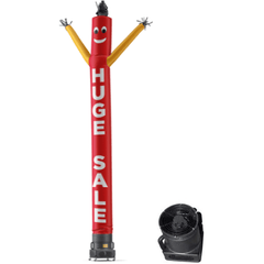 Look Our Way 20 Feet Air Dancer 20 Foot Huge Sale Red with Yellow Arms Air Dancer with Blower by Look Our Way 10M0200062 20ft Huge Sale Red w/ Yellow Arms Air Dancer w/ Blower by Look Our Way