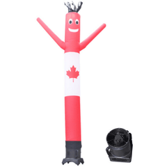 Look Our Way 6 Feet Air Dancer 6 Foot Canadian Flag Air Dancers with Blower by Look Our Way 11M0200235 6 ft. Canadian Flag Air Dancers with Blower by Look Our Way 11M0200235
