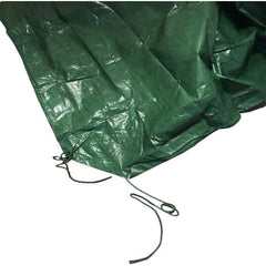 Party Tents Direct Bounce Blowers & Accessories 9' x 9' Green Yard Tarp by Party Tents