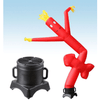 Image of POGO 10 Feet Air Dancer Included 12' Fly Guy Inflatable Tube Man with Blower - Red Arrow by POGO 754972365079 4274 12' Fly Guy Inflatable Tube Man Blower - Red Arrow SKU#4274#4223