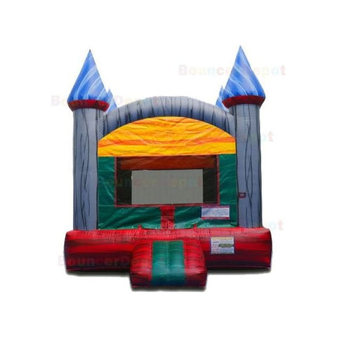 Bouncer Depot Inflatable Bouncers 14'H Marble Castle Bounce House by Bouncer Depot 781880295167 1093654 14'H Marble Castle Indoor/Outdoor Bounce House Bouncer Depot SKU# 1093