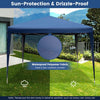 Image of Costway Canopies & Gazebos 10 x 10 Feet Outdoor Pop-up Patio Canopy for Beach and Camp by Costway