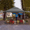 Image of Costway Canopies & Gazebos 10 x 17.6 Feet Outdoor Instant Pop-up Canopy Tent with Dual Half Awnings by Costway 56721489 10 x 17.6 Feet Outdoor Instant Pop-up Canopy Tent w/ Dual Half Awnings