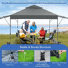 Image of Costway Canopies & Gazebos 10 x 17.6 Feet Outdoor Instant Pop-up Canopy Tent with Dual Half Awnings by Costway 56721489 10 x 17.6 Feet Outdoor Instant Pop-up Canopy Tent w/ Dual Half Awnings