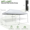 Image of Costway Canopies & Gazebos 10 x 20 Feet Outdoor Pop-Up Patio Folding Canopy Tent by Costway 89716354