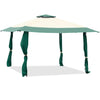 Image of Costway Canopies & Gazebos Green 13 x 13 Feet Pop Up Gazebo Tent with Carry Bag for Patio Garden by Costway 05376812-G 13 x 13 Feet Pop Up Gazebo Tent w/ Carry Bag for Patio Garden Costway 