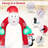 Image of Costway Holiday Ornaments 10 Feet Lighted Christmas Inflatable Archway with Snowman and Penguin by Costway 61259873 10 Feet Lighted Christmas Inflatable Archway with Snowman and Penguin