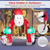 Image of Costway Holiday Ornaments 10 Feet Lighted Christmas Inflatable Archway with Snowman and Penguin by Costway 61259873 10 Feet Lighted Christmas Inflatable Archway with Snowman and Penguin