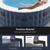 Image of Costway Hot tub 4 Person Inflatable Hot Tub Spa with 108 Massage Bubble Jets by Costway 4 Person Inflatable Hot Tub Spa with 108 Massage Bubble Jets #98637254