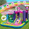 Image of Costway Inflatable Bouncers 6-in-1 Kids Inflatable Unicorn-themed Bounce House by Costway