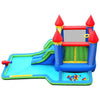 Image of Costway Inflatable Bouncers With Blower Inflatable Bounce House Castle Water Slide with Climbing Wall by Costway 96528713-W Inflatable Bounce House Castle Water Slide with Climbing Wall Costway