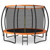 Image of Costway Trampolines Orange 12FT ASTM Approved Recreational Trampoline with Ladder by Costway 64319287-Orange