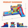Image of Costway Water Parks & Slides Inflatable Bounce House and Ball Pit by Costway 5 In 1 Kids Inflatable Climbing Bounce House by Costway SKU#32971845