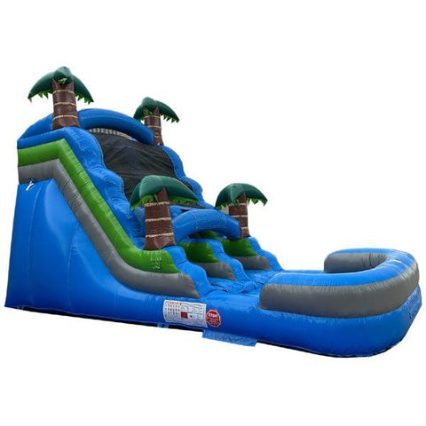 Eagle Bounce Inflatable Bouncers 15'H Palm Tree Water Slide by Eagle Bounce
