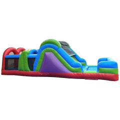 Eagle Bounce Inflatable Bouncers Included 31'L Obstacle Course Wet n Dry by Eagle Bounce TB-O-001-WLG