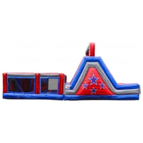 eInflatables Inflatable Bouncers 16'H Mega Infusion Obstacle 1 and 3 by eInflatables 5238