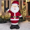 Image of Gemmy Inflatables Christmas Inflatables 6'H Mixed Media Plush Santa Claus by Gemmy Inflatables