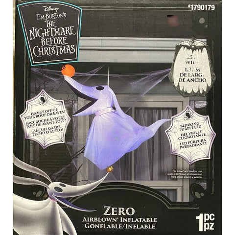 Gemmy Inflatables Halloween Inflatables 4 1/2 Nightmare Before Christmas Zero the Ghost Dog Gemmy Inflatables 225926-1790179