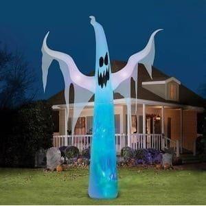 Gemmy Inflatables Inflatable Party Decorations 15'H Halloween Fire and Ice Spooky Ghost by Gemmy Inflatables