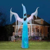 Image of Gemmy Inflatables Inflatable Party Decorations 15'H Halloween Fire and Ice Spooky Ghost by Gemmy Inflatables