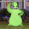 Image of Gemmy Inflatables Inflatable Party Decorations 3 1/2' Halloween Oogie Boogie w/ Dice by Gemmy Inflatables 3 1/2' Halloween Nightmare Christmas Oogie Boogie Gemmy Inflatables