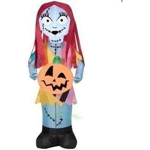 Gemmy Inflatables Inflatable Party Decorations 3 1/2' Halloween Sally Holding Jack O' Lantern by Gemmy Inflatables 228935