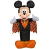 Image of Gemmy Inflatables Inflatable Party Decorations 3 1/2' MICKEY Mouse In Orange Vampire Costume by Gemmy Inflatables 228584 - 228544