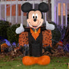 Image of Gemmy Inflatables Inflatable Party Decorations 3 1/2' MICKEY Mouse In Orange Vampire Costume by Gemmy Inflatables 228584 - 228544