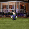 Image of Gemmy Inflatables Inflatable Party Decorations 3 1/2' Mickey Mouse in Purple Skeleton Costume by Gemmy Inflatables 227008