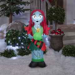3.5' Nightmare Before Christmas Sally w/ Christmas Ornament by Gemmy Inflatables
