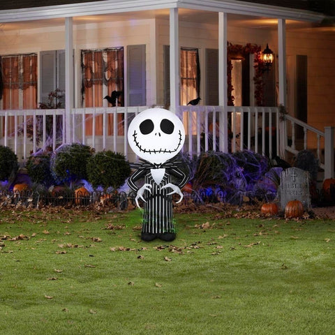 Gemmy Inflatables Inflatable Party Decorations 3 1/2' Stylized Jack Skellington by Gemmy Inflatables 227009