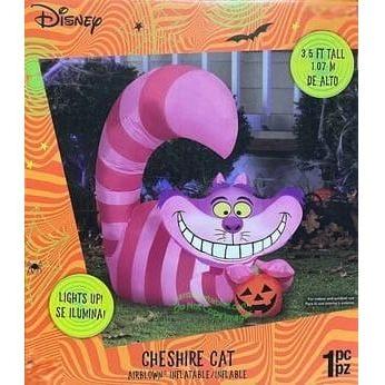 Gemmy Inflatables Inflatable Party Decorations 3.5'H Disney's Cheshire Cat w/ Jack O Lantern by Gemmy Inflatables 5263224 3.5'H Disney's Cheshire Cat w/ Jack O Lantern by Gemmy Inflatabless