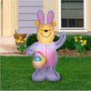 Image of Gemmy Inflatables Inflatable Party Decorations 3.5'H  Easter Winnie The Pooh Dressed In Bunny Suit by Gemmy Inflatables 441057 3.5'H  Easter Winnie The Pooh Dressed In Bunny Suit Gemmy Inflatables