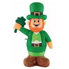 Image of Gemmy Inflatables Inflatable Party Decorations 3.5'H Inflatable Leprechaun w/ Shamrock by Gemmy Inflatable