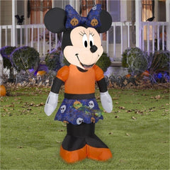 3' Disney's Minnie Mouse in Whimsical Halloween Outfit by Gemmy Inflatables