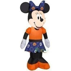 Gemmy Inflatables Inflatable Party Decorations 3' Disney's Minnie Mouse in Whimsical Halloween Outfit by Gemmy Inflatables 228545