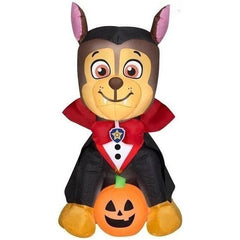 Gemmy Inflatables Inflatable Party Decorations 3' Paw Patrol Chase as Vampire w/ Pumpkin by Gemmy Inflatables 225039