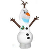 Image of Gemmy Inflatables Inflatable Party Decorations 4' Frozen's Standing Olafe by Gemmy Inflatables