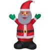 Image of Gemmy Inflatables Inflatable Party Decorations 4'H Gemmy Airblown African American Santa Claus by Gemmy Inflatables 4' African American Santa Claus by Gemmy Inflatables SKU# 11143-112197